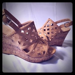 Franco Sarto wedge sandals